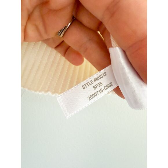 Madewell | NWT | Textural-Stitch Cotton Sweater in Lighthouse | Sz XS - Picture 7 of 8